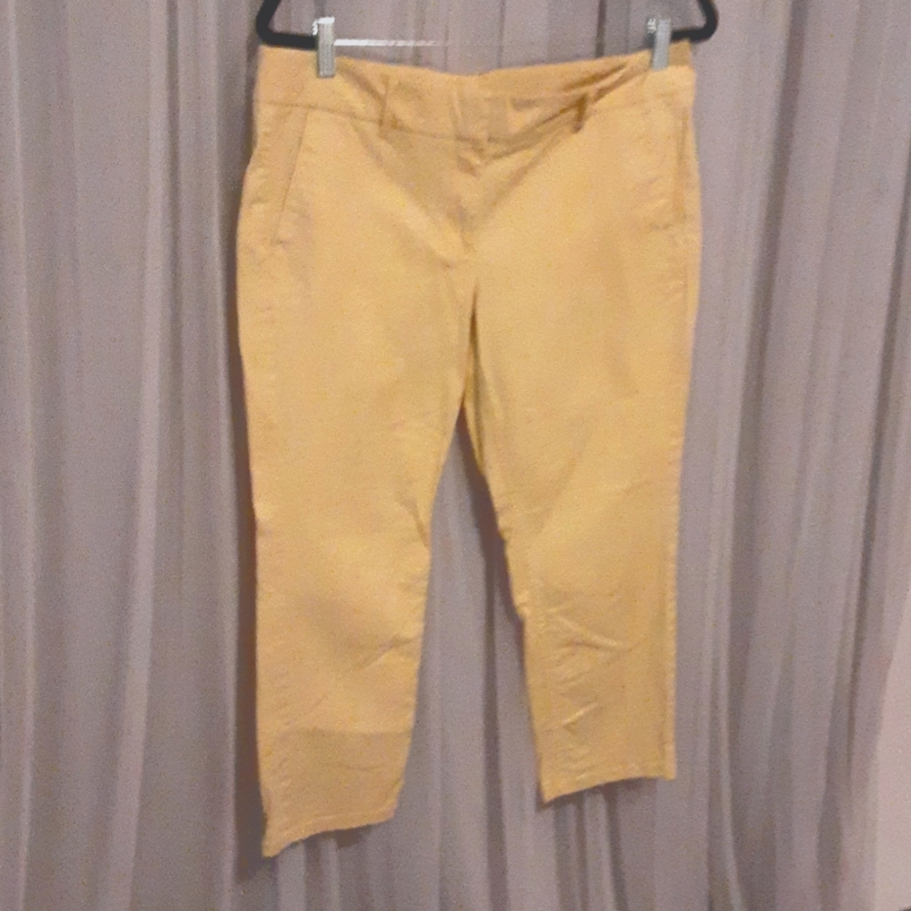 Loft yellow pants